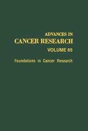 Tapa de Advances in cancer research