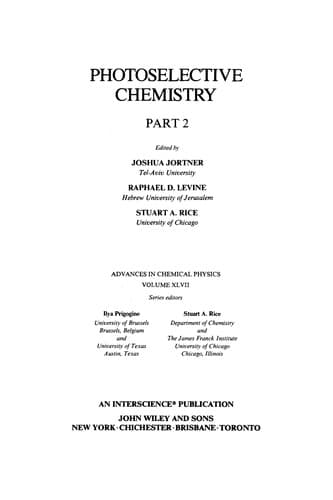Tapa de Photoselective chemistry