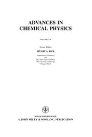 Tapa de Advances in chemical physics