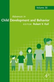 Tapa de Advances in child development and behavior