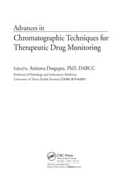 Tapa de Advances in Chromatographic Techniques for TherapeuticDrug Monitoring