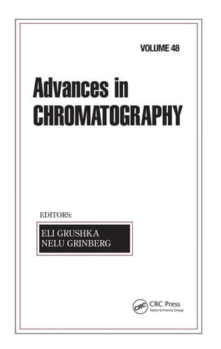 Tapa de Advances in chromatography