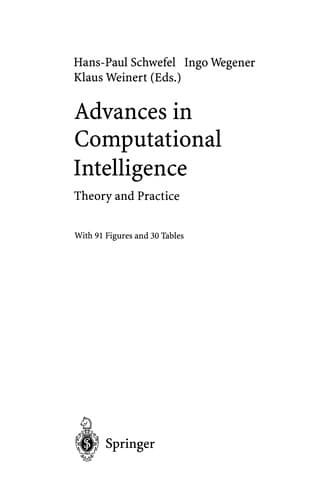 Tapa de Advances in Computational Intelligence