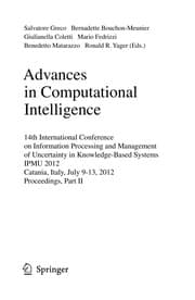 Tapa de Advances in Computational Intelligence