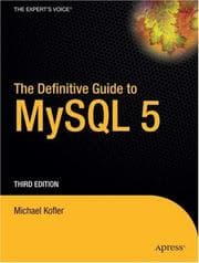 Tapa de The Definitive Guide to MySQL 5, Third Edition (Definitive Guide)