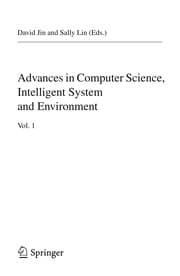 Tapa de Advances in Computer Science, Intelligent System and Environment