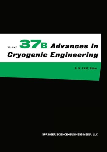 Tapa de Advances in Cryogenic Engineering