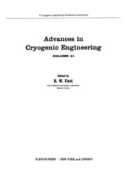 Tapa de Advances in Cryogenic Engineering