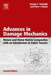 Tapa de Advances in damage mechanics