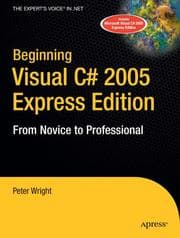 Tapa de Beginning Visual C# 2005 Express Edition