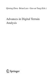 Tapa de Advances in digital terrain analysis