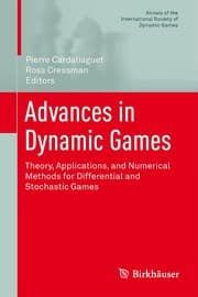 Tapa de Advances in Dynamic Games