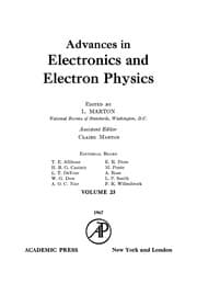 Tapa de Advances in electronics and electron physics