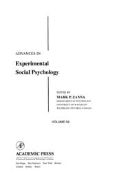 Tapa de Advances in Experimental Social Psychology