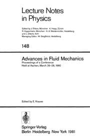 Tapa de Adv in Fluid Mechanics
