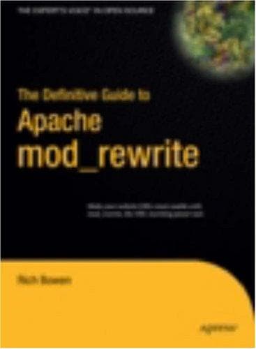 Tapa de The Definitive Guide to Apache mod_rewrite (Definitive Guide)