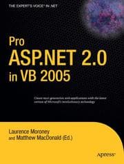 Tapa de Pro ASP.NET 2.0 in VB 2005