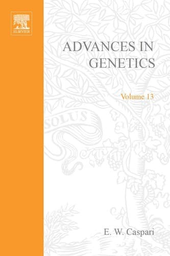 Tapa de Advances in genetics