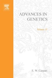 Tapa de Advances in genetics