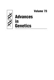 Tapa de Advances in genetics