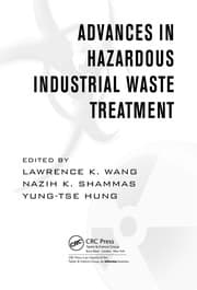 Tapa de Advances in hazardous industrial waste treatment