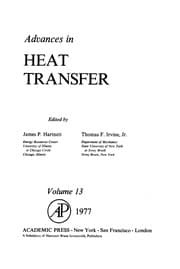 Tapa de Advances in heat transfer