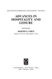 Tapa de Advances in hospitality and leisure volume 5