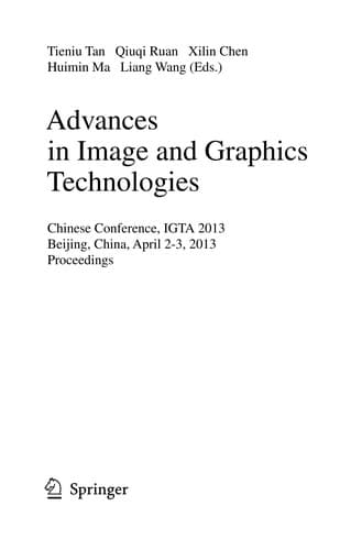 Tapa de Advances in Image and Graphics Technologies