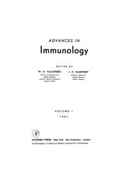 Tapa de Advances in immunology