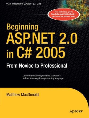 Tapa de Beginning ASP.NET 2.0 in C# 2005