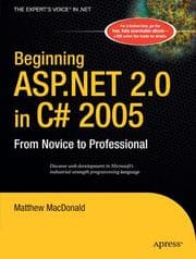 Tapa de Beginning ASP.NET 2.0 in C# 2005