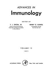 Tapa de Advances in immunology