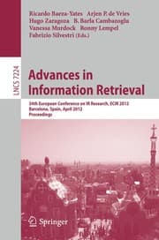 Tapa de Advances in Information Retrieval