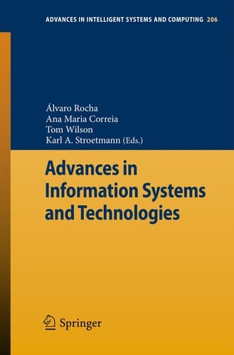 Tapa de Advances in Information Systems and Technologies