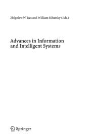 Tapa de Advances in Information and Intelligent Systems