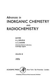 Tapa de Advances in inorganic chemistry and radiochemistry