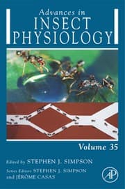 Tapa de Advances in Insect Physiology, 35