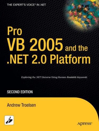 Tapa de Pro VB 2005 and the .NET 2.0 Platform