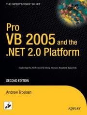 Tapa de Pro VB 2005 and the .NET 2.0 Platform
