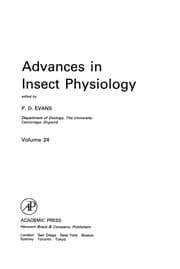 Tapa de Advances in Insect Physiology, 24