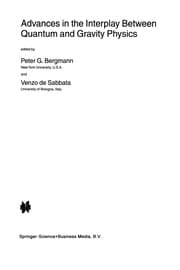 Tapa de Advances in the Interplay Between Quantum and Gravity Physics