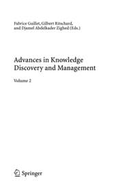 Tapa de Advances in Knowledge Discovery and Management