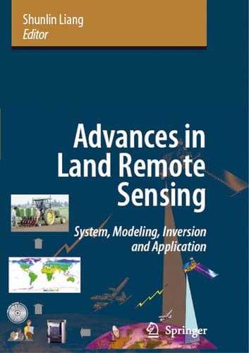 Tapa de Advances in Land Remote Sensing