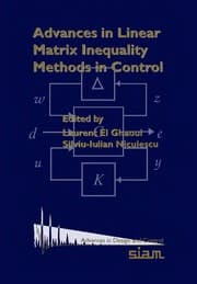 Tapa de Advances in linear matrix inequality methods in control
