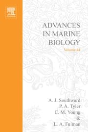 Tapa de Advances in marine biology