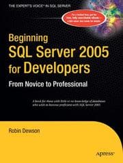 Tapa de Beginning SQL Server 2005 for Developers