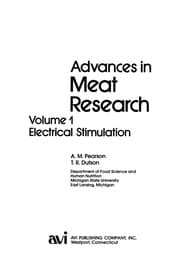 Tapa de Advances in Meat Research