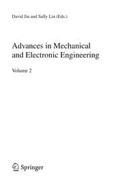 Tapa de Advances in Mechanical and Electronic Engineering