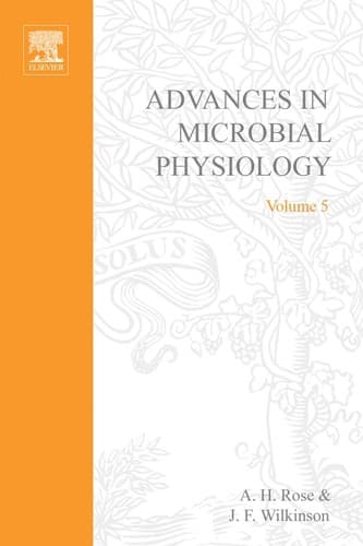 Tapa de Advances in microbial physiology