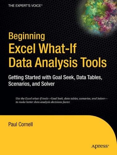 Tapa de Beginning Excel What-If Data Analysis Tools